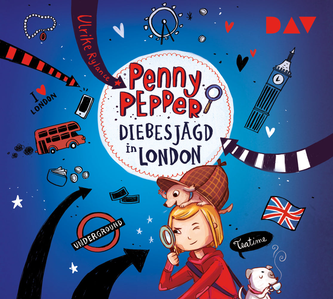 Penny Pepper - Teil 7: Diebesjagd in London, 1 Audio-CD (Ulrike Rylance)