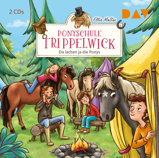 Ponyschule Trippelwick - Teil 5: Da lachen ja die Ponys, 2 Audio-CD (Ellie Mattes)