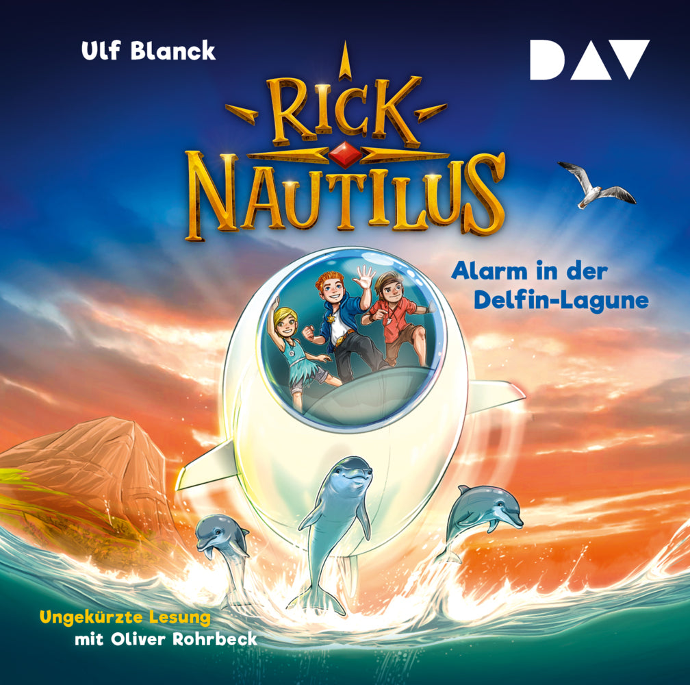 Rick Nautilus - Teil 3: Alarm in der Delfin-Lagune, 2 Audio-CD (Ulf Blanck)