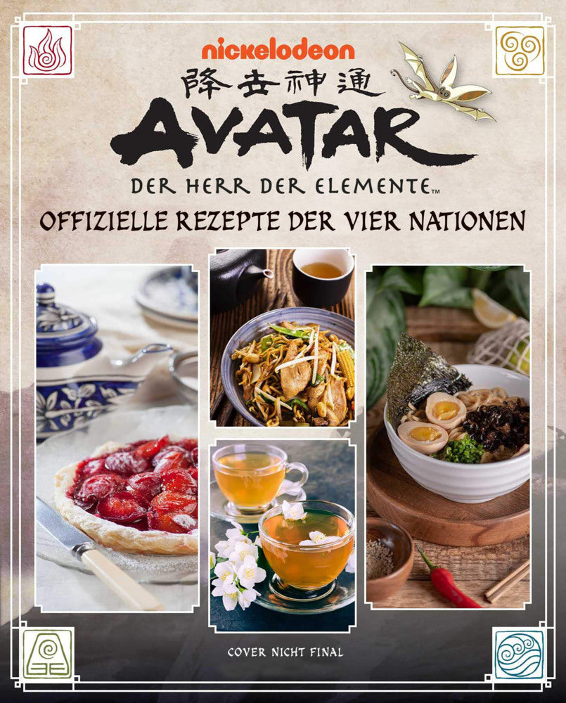 Avatar - Der Herr der Elemente Kochbuch: Offizielle Rezepte der vier Nationen (Jenny Dorsey)