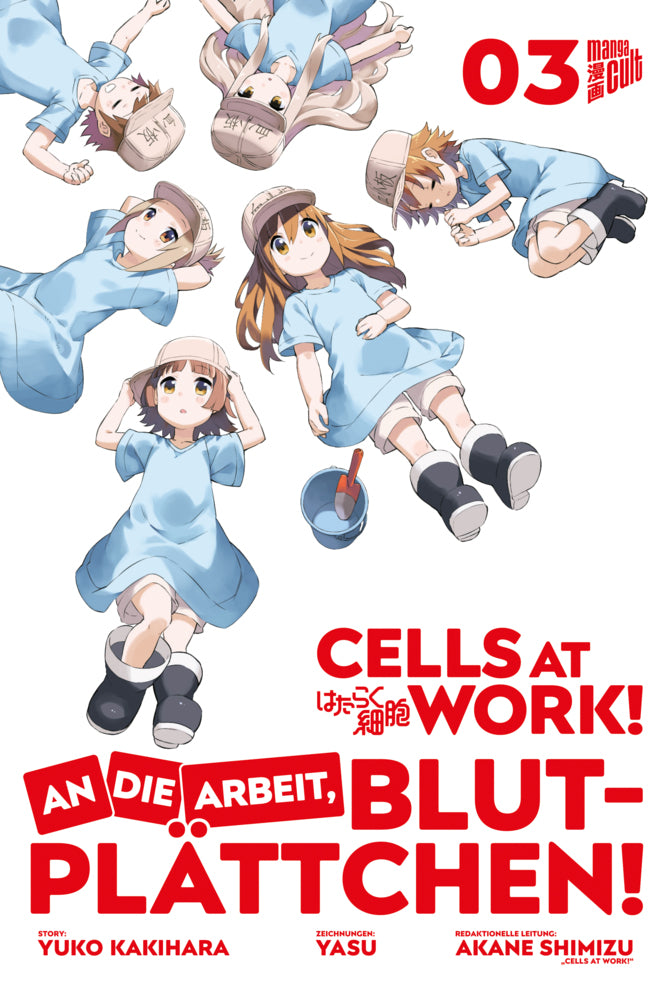 Cells at Work! - An die Arbeit, Blutplättchen!.Bd.3 (Akane Shimizu)