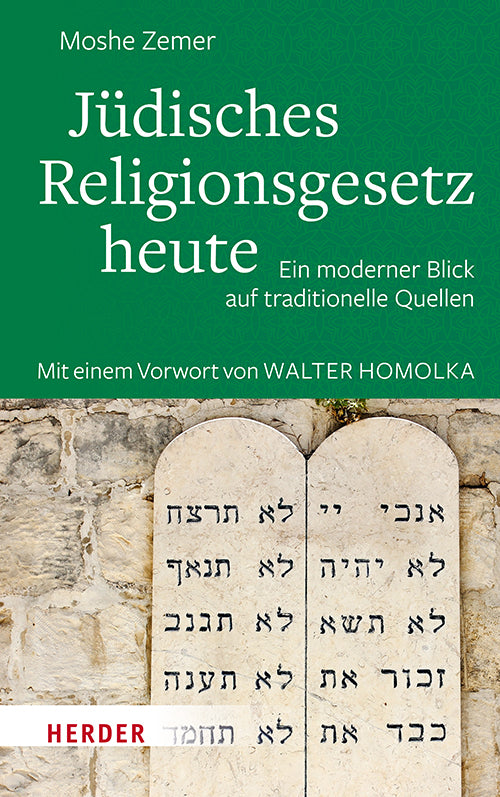 Jüdisches Religionsgesetz heute (Moshe Zemer)