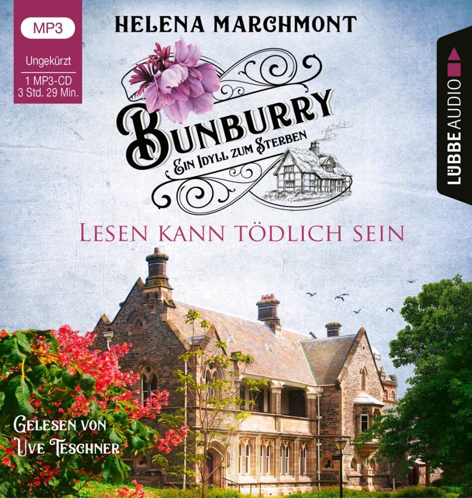 Bunburry - Lesen kann tödlich sein, 1 Audio-CD, 1 MP3 (Helena Marchmont)