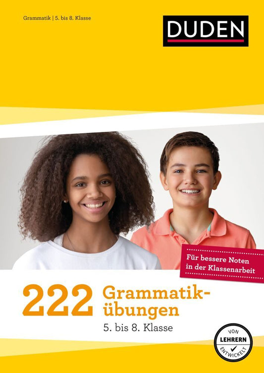 222 Grammatikübungen - 5. bis 8. Klasse (Werner Braukmann)