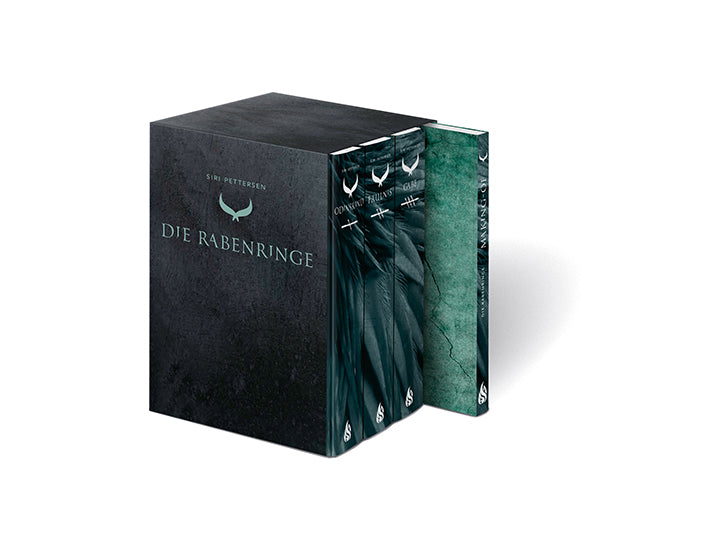 Die Rabenringe 1-3 (Schuber mit 3 Hardcover-Bänden plus "Making of"-Bonusband mit Siri Pettersens persönlichen Erinnerungen und Hirkas Kräuterfibel) (Siri Pettersen)