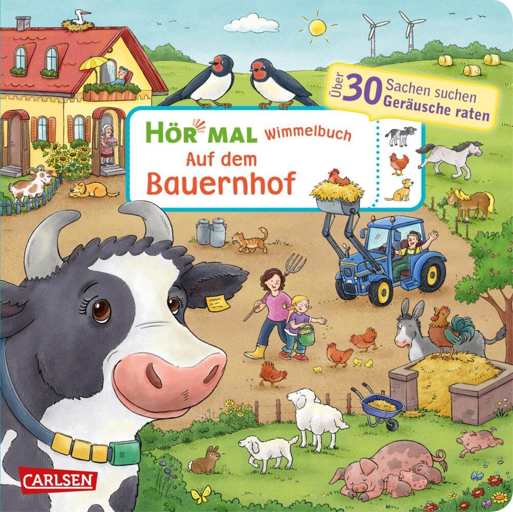 Hör mal (Soundbuch): Wimmelbuch: Auf dem Bauernhof (Julia Hofmann)