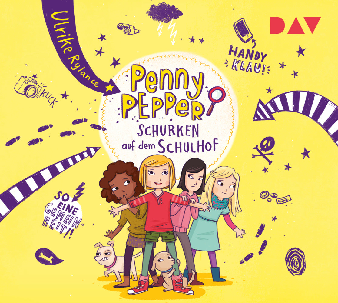 Penny Pepper - Teil 8: Schurken auf dem Schulhof, 1 Audio-CD (Ulrike Rylance)