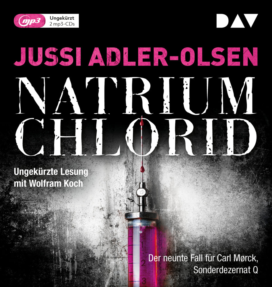 NATRIUM CHLORID. Der neunte Fall für Carl Mørck, Sonderdezernat Q, 2 Audio-CD, 2 MP3 (Jussi Adler-Olsen)