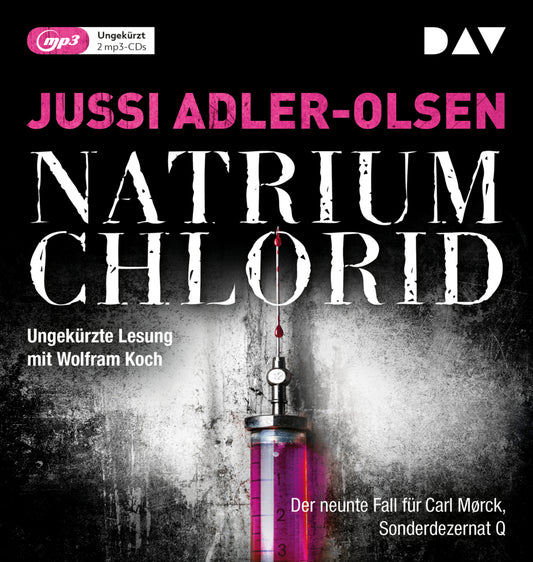 NATRIUM CHLORID. Der neunte Fall für Carl Mørck, Sonderdezernat Q, 2 Audio-CD, 2 MP3 (Jussi Adler-Olsen)