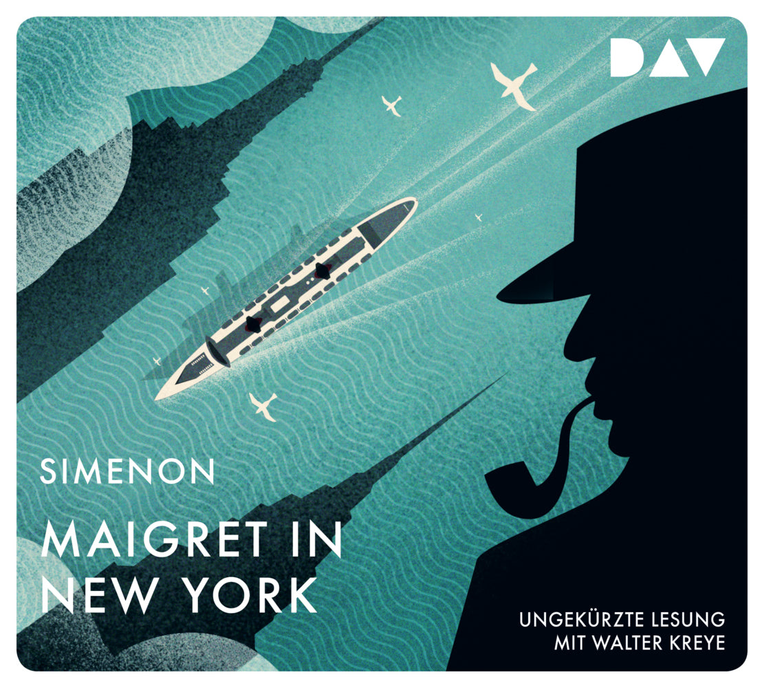 Maigret in New York, 4 Audio-CD (Georges Simenon)
