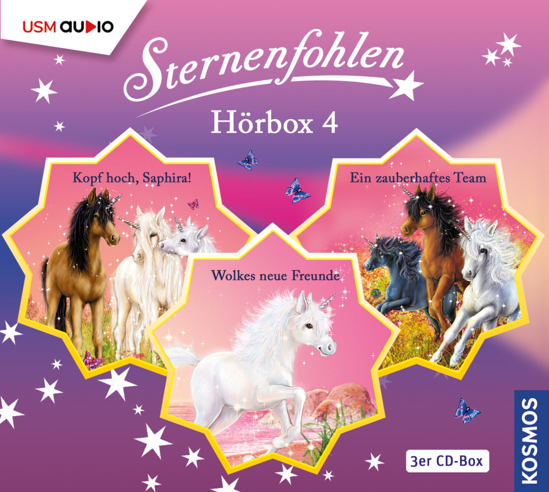 Die große Sternenfohlen Hörbox Folgen 10-12 (3 Audio CDs), 3 Audio-CD (Linda Chapman)
