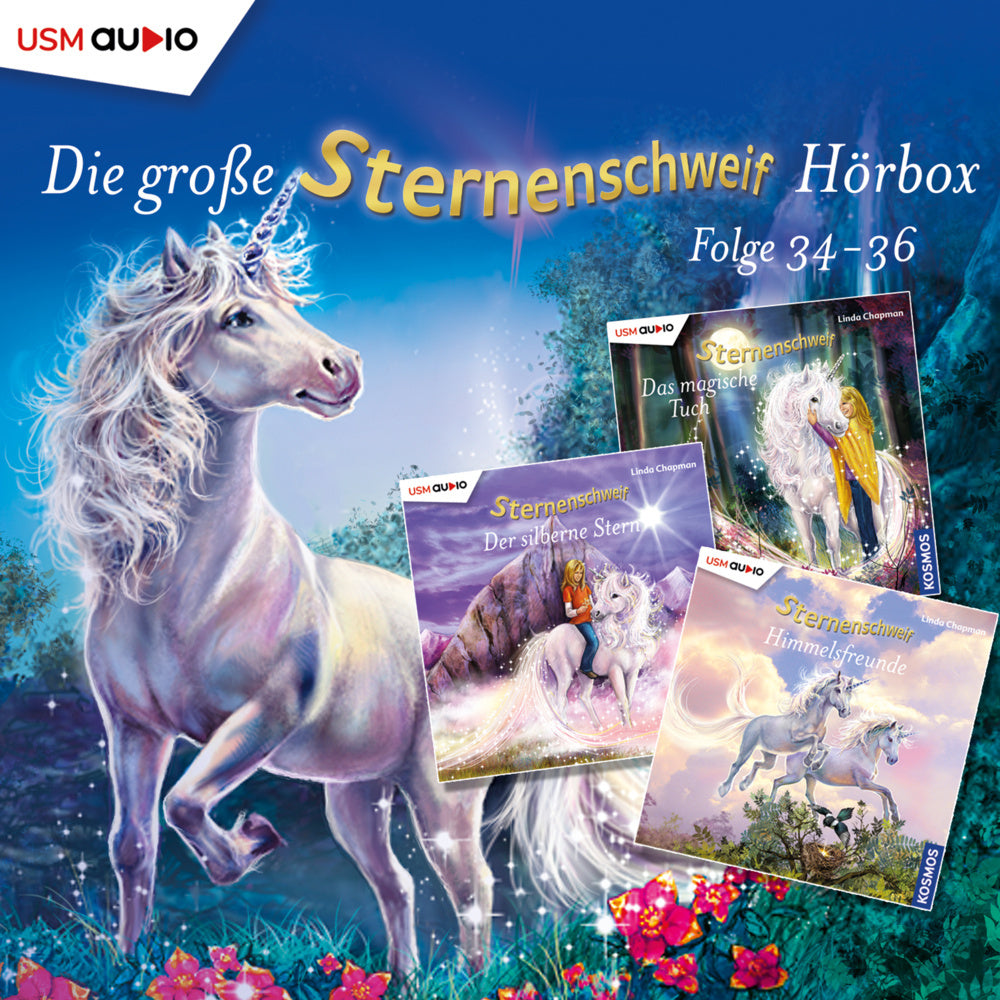 Die große Sternenschweif Hörbox Folgen 34-36 (3 Audio CDs), 3 Audio-CD (Linda Chapman)
