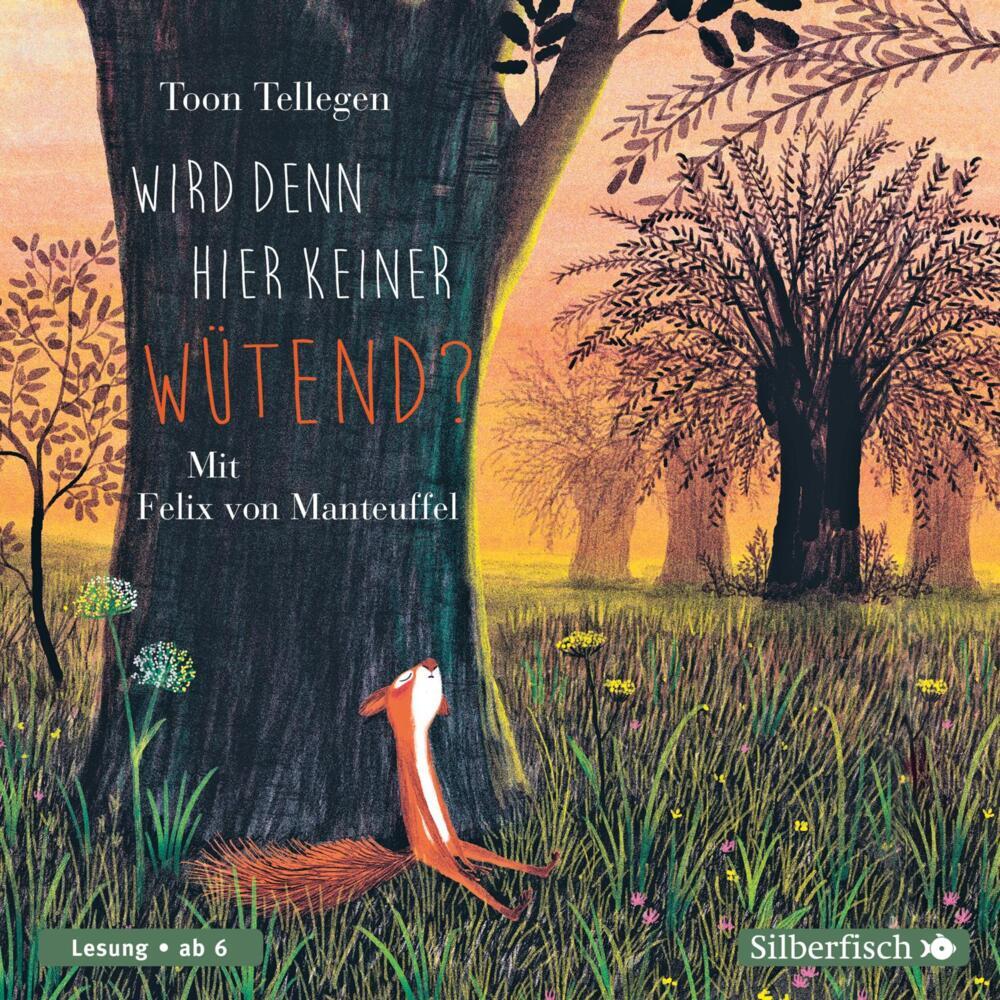 Wird denn hier keiner wütend?, 1 Audio-CD (Toon Tellegen)