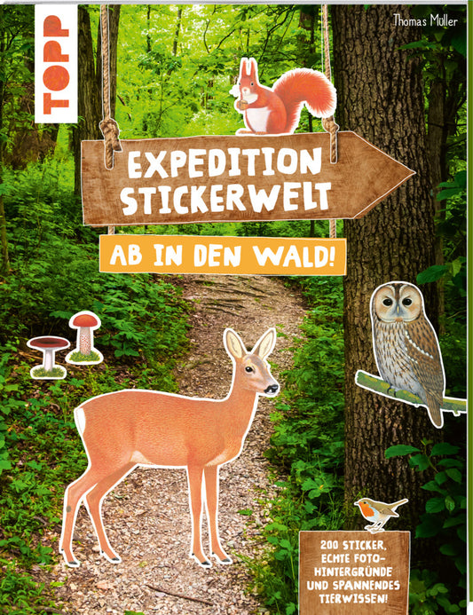 Expedition Stickerwelt - Ab in den Wald! (Thomas Müller)