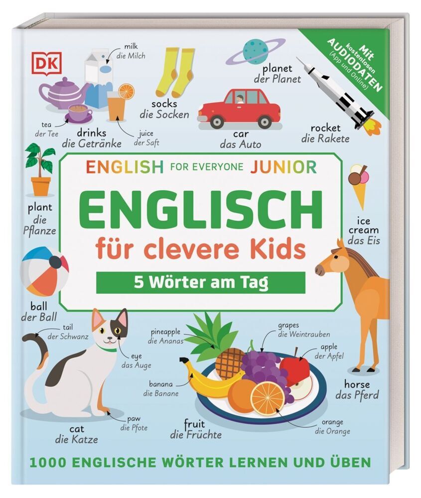 Englisch für clevere Kids - 5 Wörter am Tag (Dk Verlag - Kids)