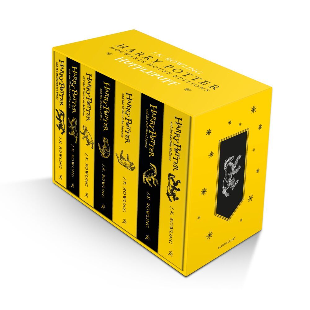 Harry Potter Hufflepuff Hogwarts House Editions Paperback Box Set (J. K. Rowling)