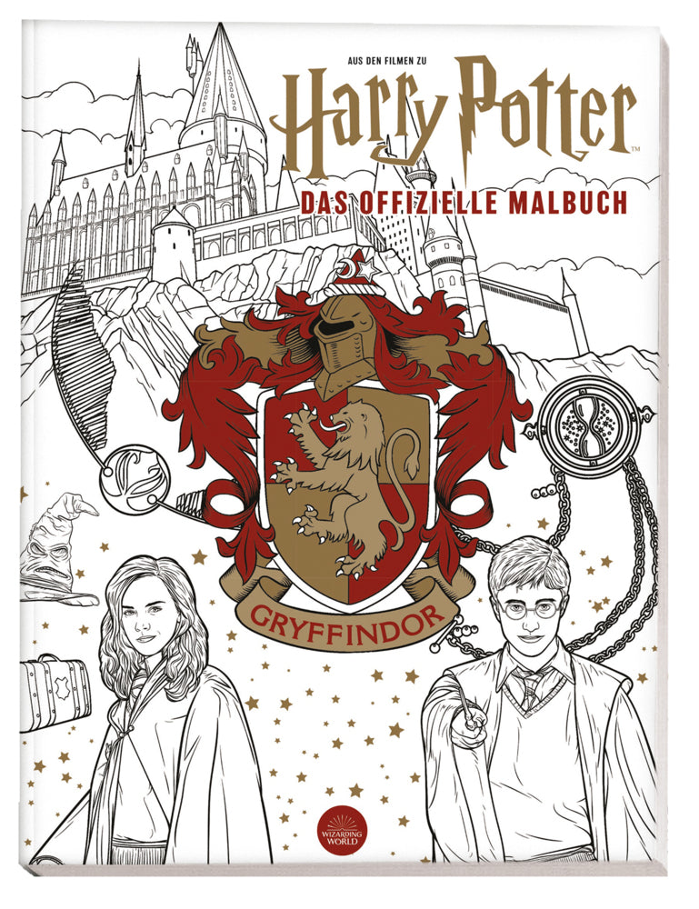 Aus den Filmen zu Harry Potter: Das offizielle Malbuch: Gryffindor (Panini)