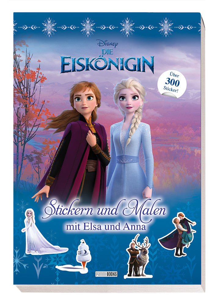 Disney Die Eiskönigin: Stickern und Malen mit Elsa und Anna (Panini)