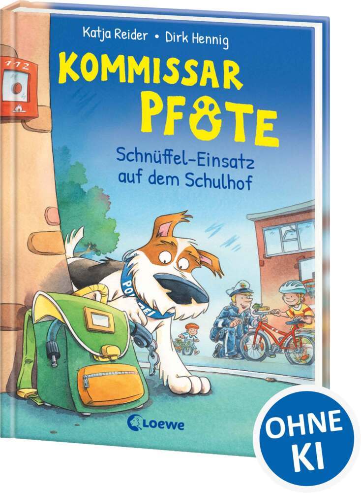 Kommissar Pfote (Band 3) - Schnüffel-Einsatz auf dem Schulhof (Katja Reider)