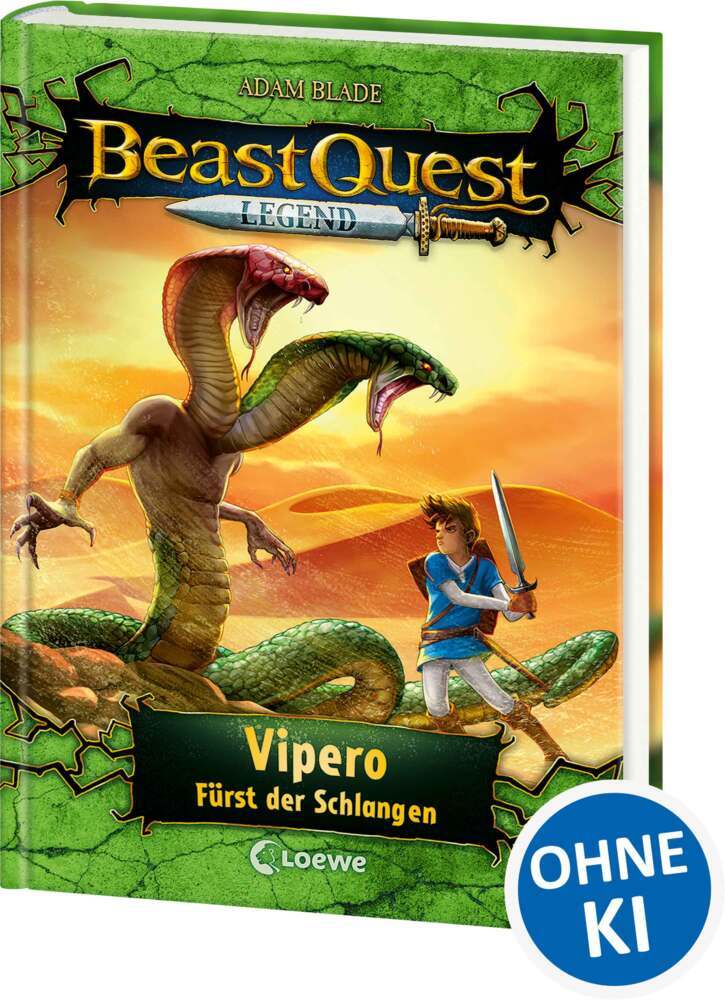 Beast Quest Legend (Band 10) - Vipero, Fürst der Schlangen (Adam Blade)