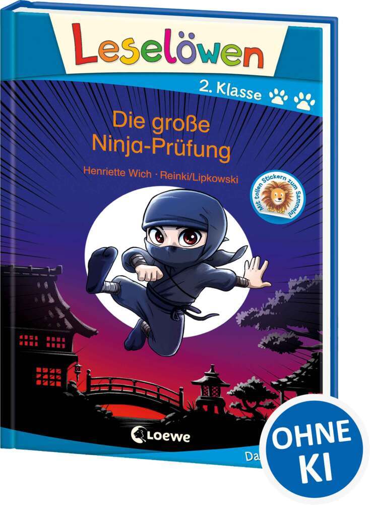 Leselöwen 2. Klasse - Die große Ninja-Prüfung (Henriette Wich)