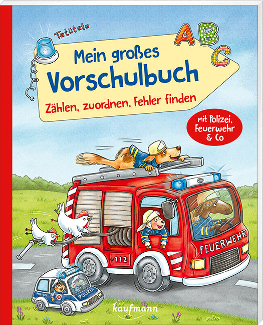 Mein großes Vorschulbuch - Zählen, zuordnen, Fehler finden (Laura Lamping)