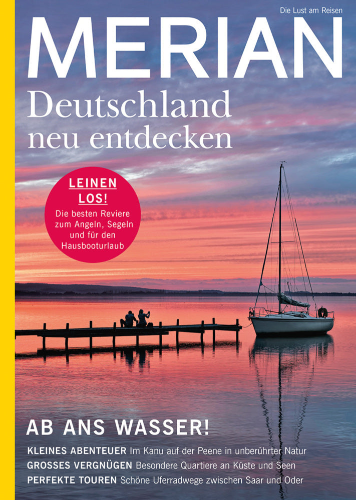 MERIAN Magazin Deutschland neu entdecken / Ab ans Wasser 08/21 (Jahreszeiten Verlag)
