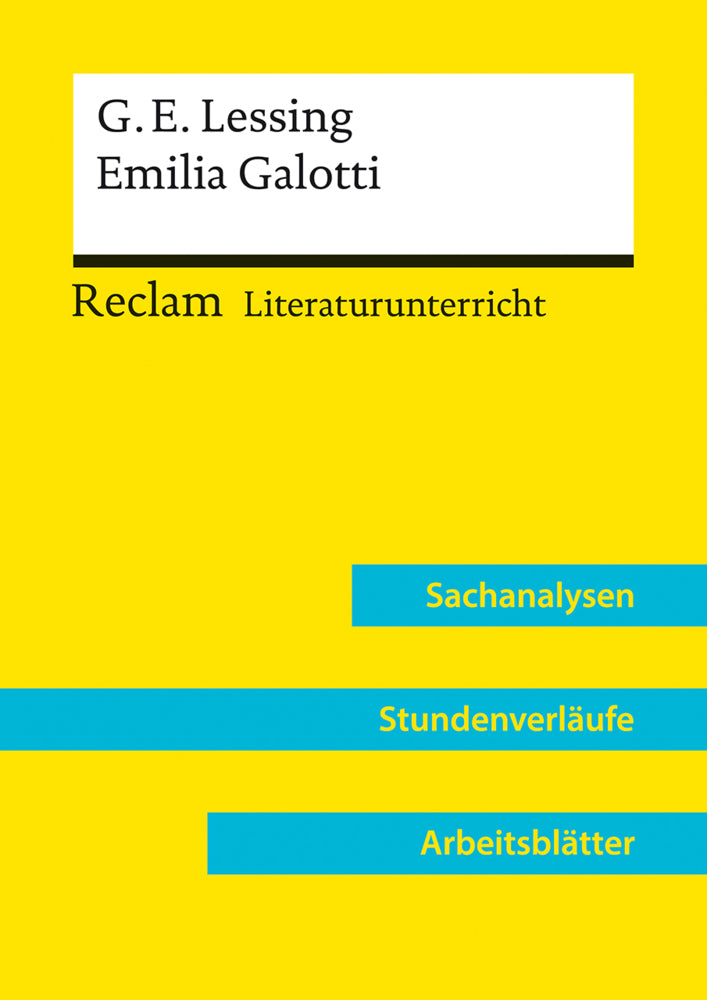 Gotthold Ephraim Lessing: Emilia Galotti (Lehrerband) | Mit Downloadpaket (Unterrichtsmaterialien) (Peter Bekes)