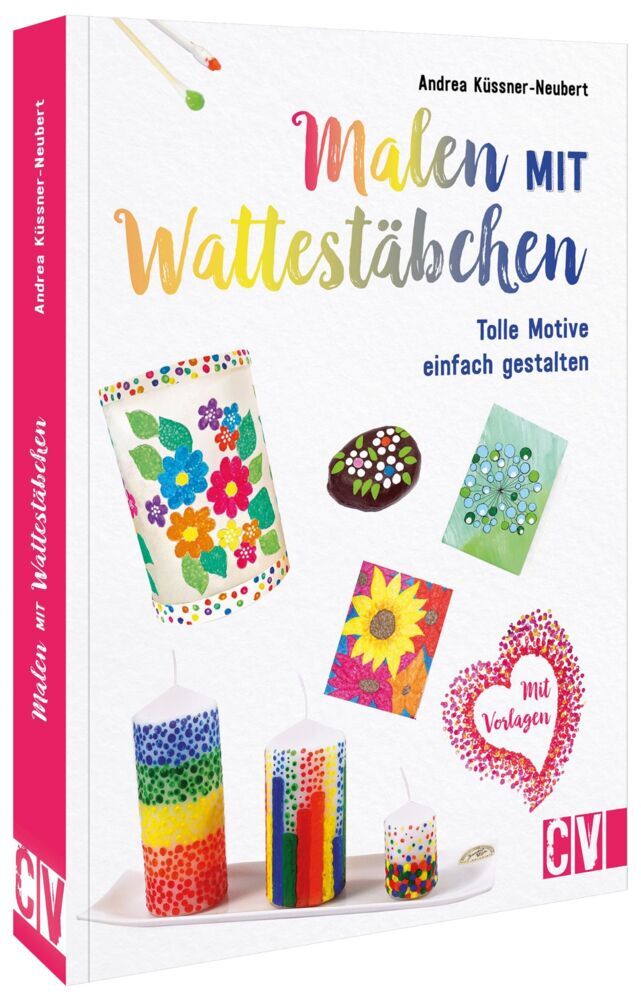 Malen mit Wattestäbchen (Andrea Küssner-Neubert)