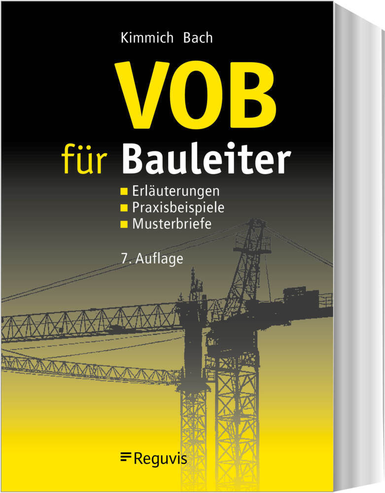 VOB für Bauleiter (Bernd Kimmich)