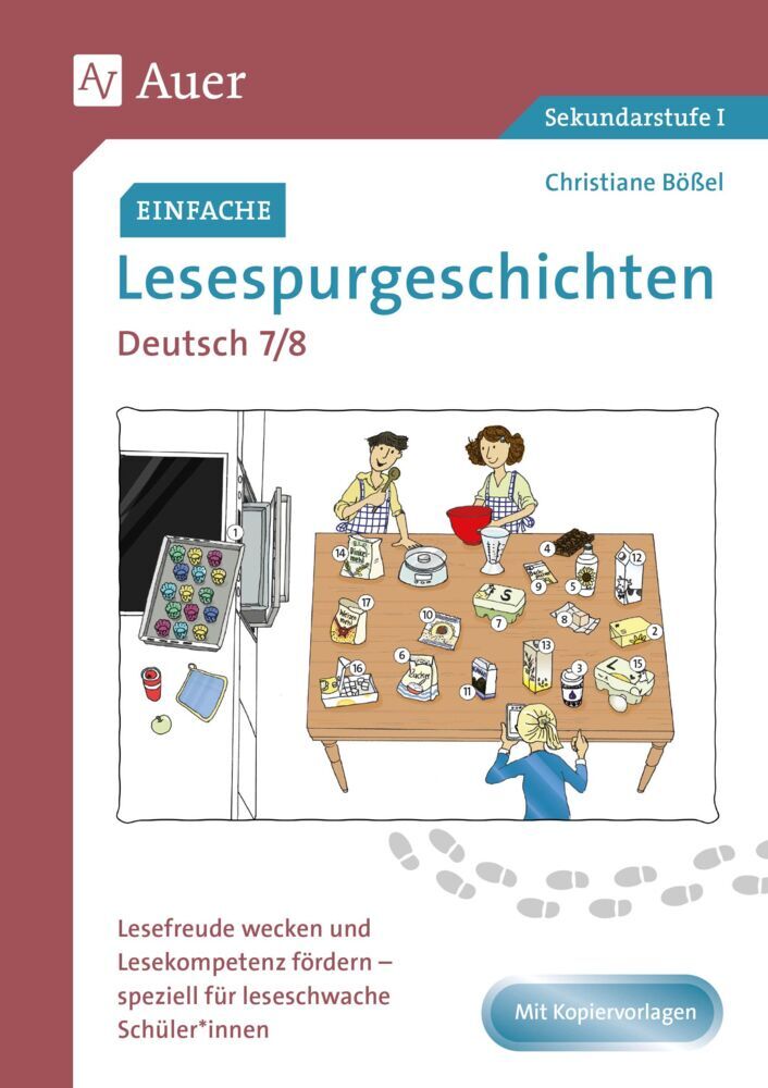 Einfache Lesespurgeschichten Deutsch 7-8 (Christiane Bößel)