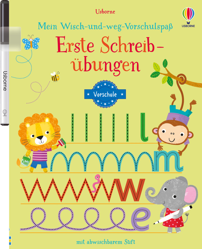 Mein Wisch-und-weg-Vorschulspaß: Erste Schreibübungen (Jessica Greenwell)