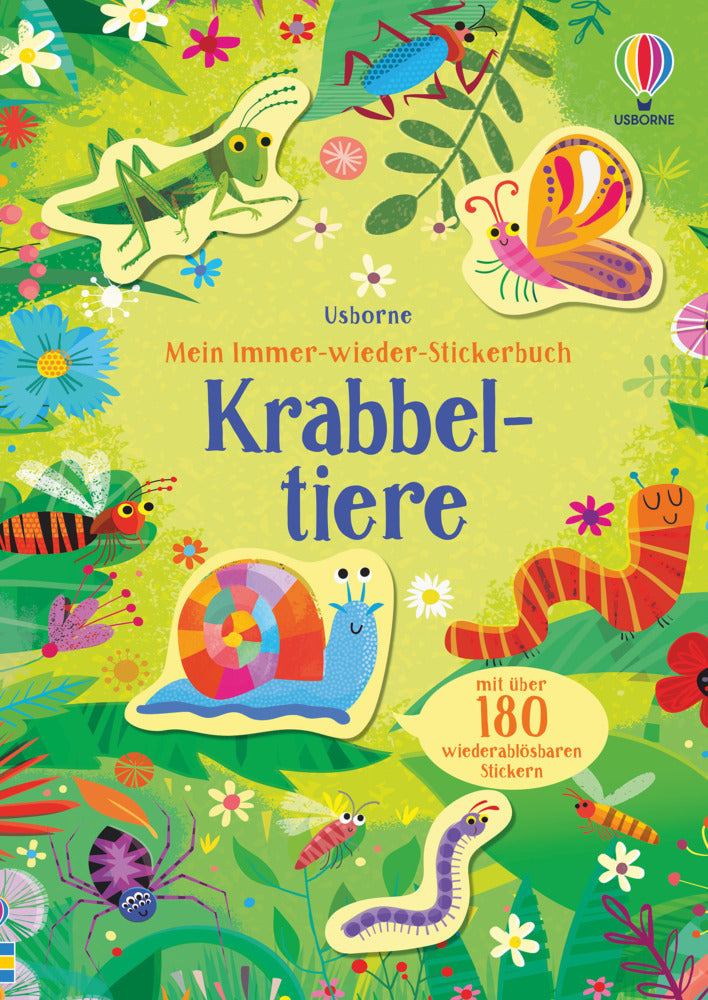 Mein Immer-wieder-Stickerbuch: Krabbeltiere (Sam Smith)