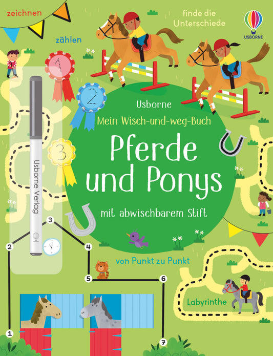 Mein Wisch-und-weg-Buch: Pferde und Ponys (Kirsteen Robson)