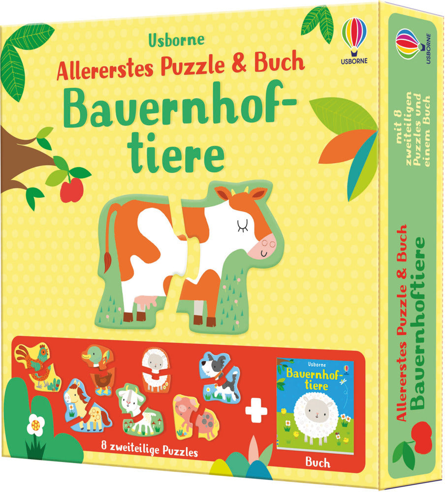 Allererstes Puzzle & Buch: Bauernhoftiere (Matthew Oldham)