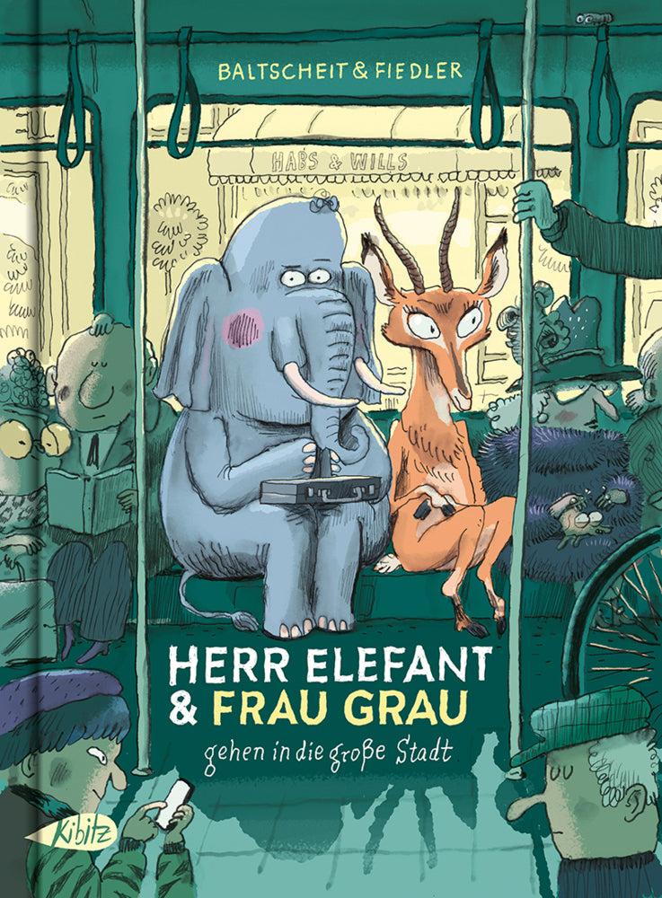 Herr Elefant und Frau Grau gehen in die große Stadt (Martin Baltscheit)