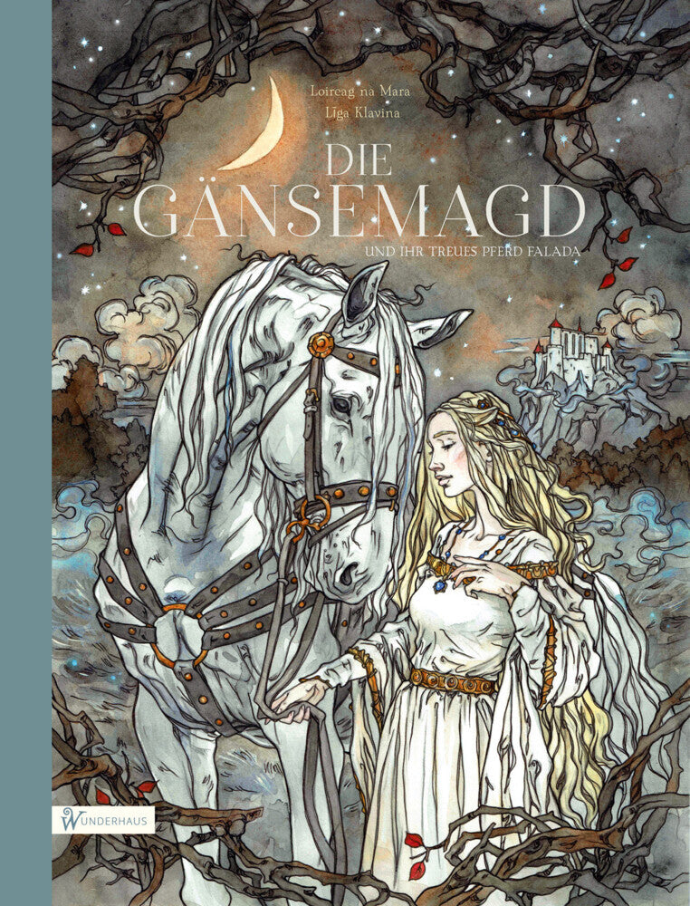 Die Gänsemagd und ihr treues Pferd Falada (Jacob Grimm)