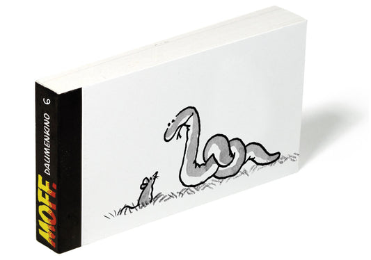 MOFF. Daumenkino Nr. 6 - Schlange & Maus - wer zuletzt lacht. (Gerhard Haderer)