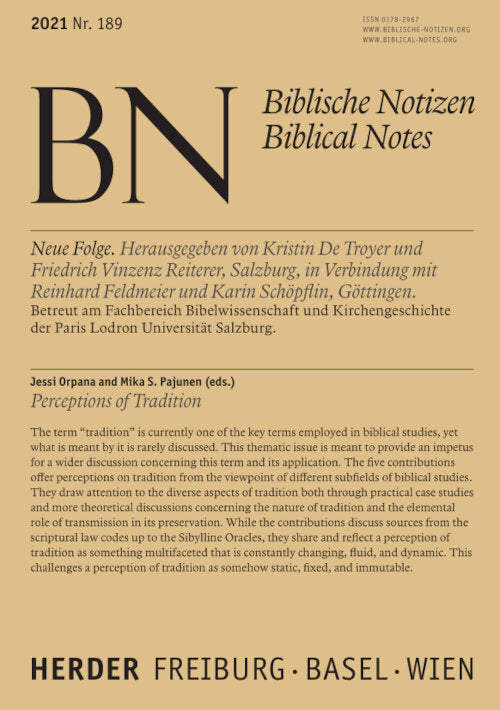 Perceptions of Tradition (Jessi Orpana)