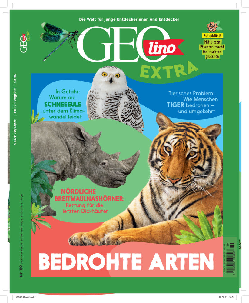 GEOlino Extra / GEOlino extra 89/2021 - Bedrohte Arten (Rosa Wetscher)