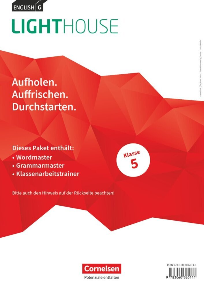 English G Lighthouse - Allgemeine Ausgabe - Band 1: 5. Schuljahr