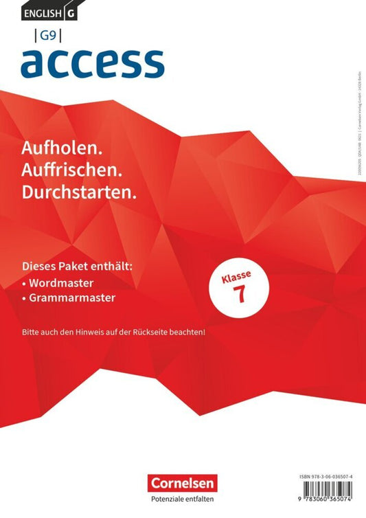 Access - G9 - Ausgabe 2019 - Band 3: 7. Schuljahr
