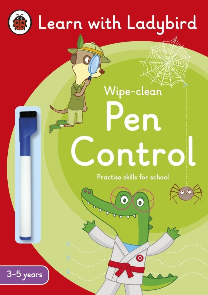 Pen Control: A Learn with Ladybird Wipe-Clean Activity Book 3-5 years (Ladybird)