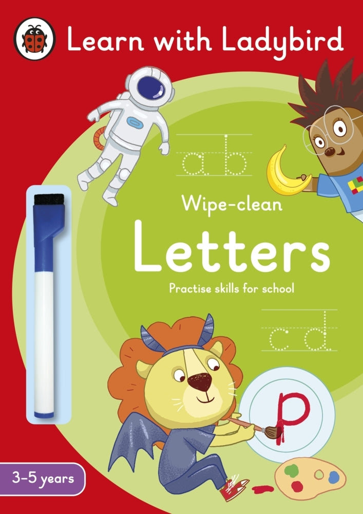 Letters: A Learn with Ladybird Wipe-Clean Activity Book 3-5 years (Ladybird)