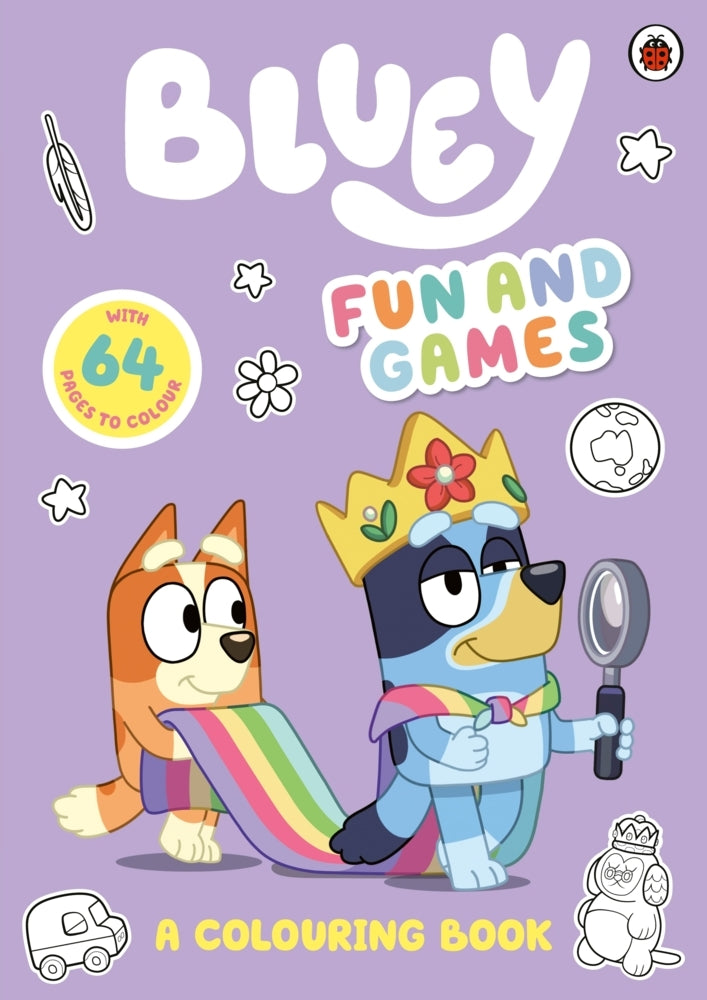 Bluey: Fun and Games: A Colouring Book (Bluey)