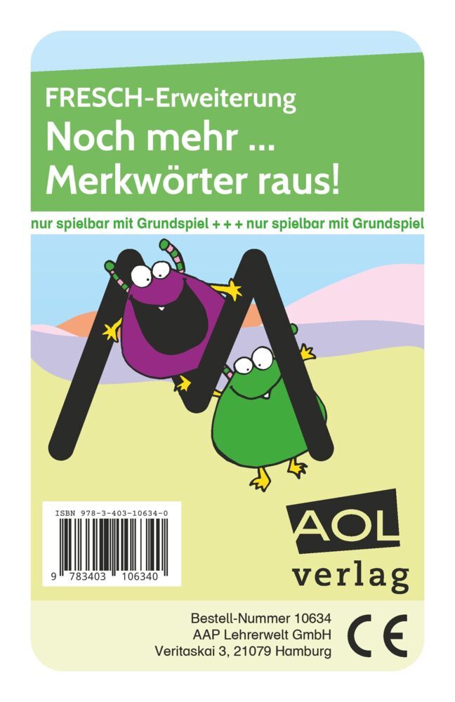 FRESCH-Erweiterung: Noch mehr... Merkwörter raus! (Corinne Zimmermann)
