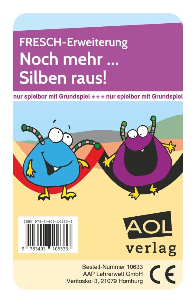 FRESCH-Erweiterung: Noch mehr... Silben raus! (Corinne Zimmermann)