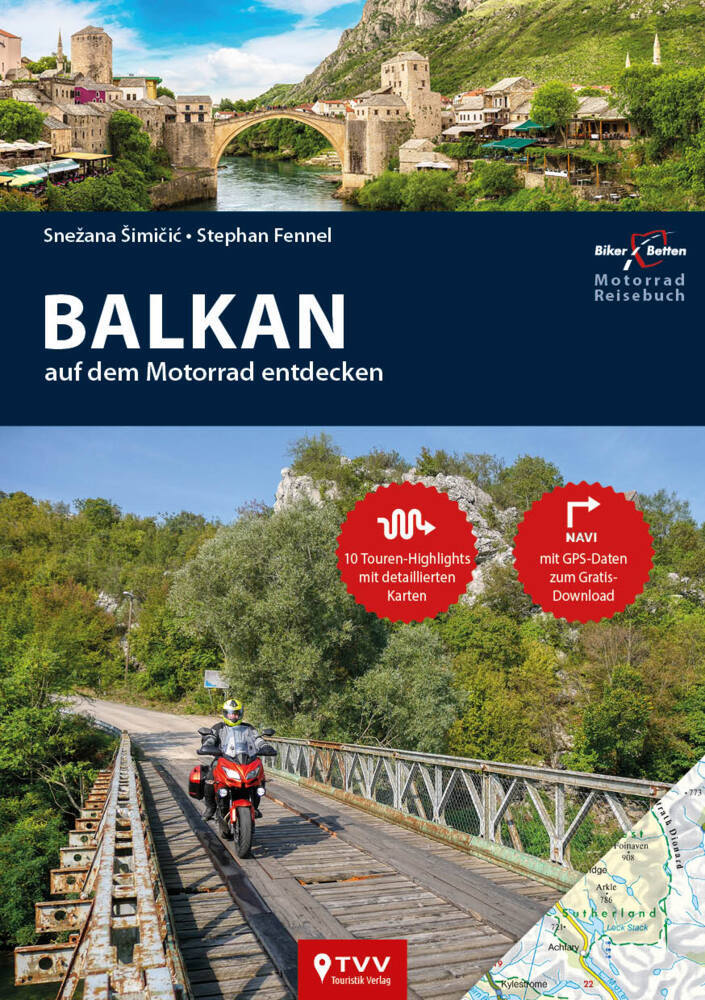Motorrad Reiseführer Balkan (Stephan Fennel)
