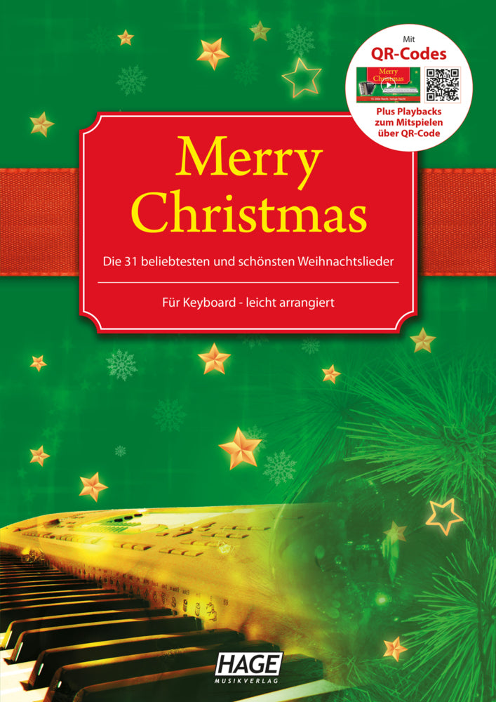 Merry Christmas für Keyboard (Hage Hage Musikverlag)