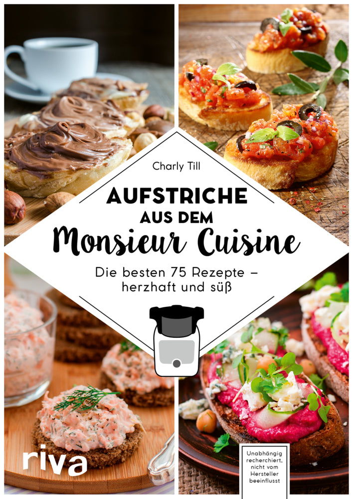 Aufstriche aus dem Monsieur Cuisine (Charly Till)